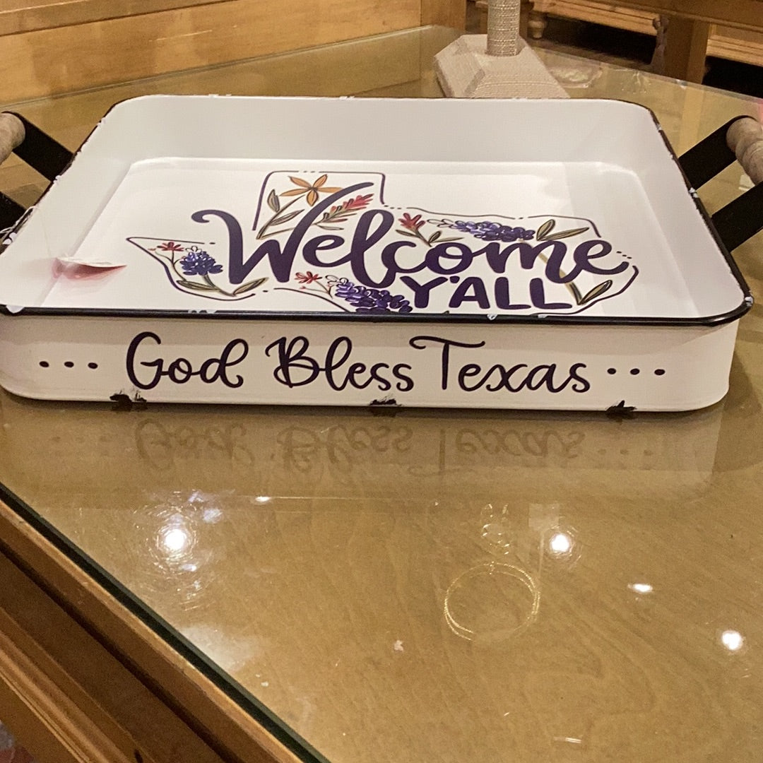 Glory Haus Enamel Tray