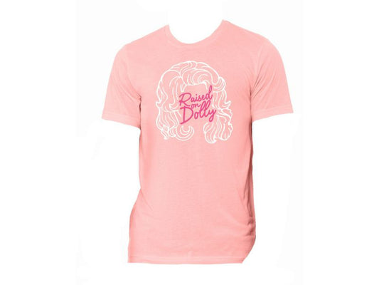 JANE MARIE Raised On Dolly Pink Crew Neck Tee