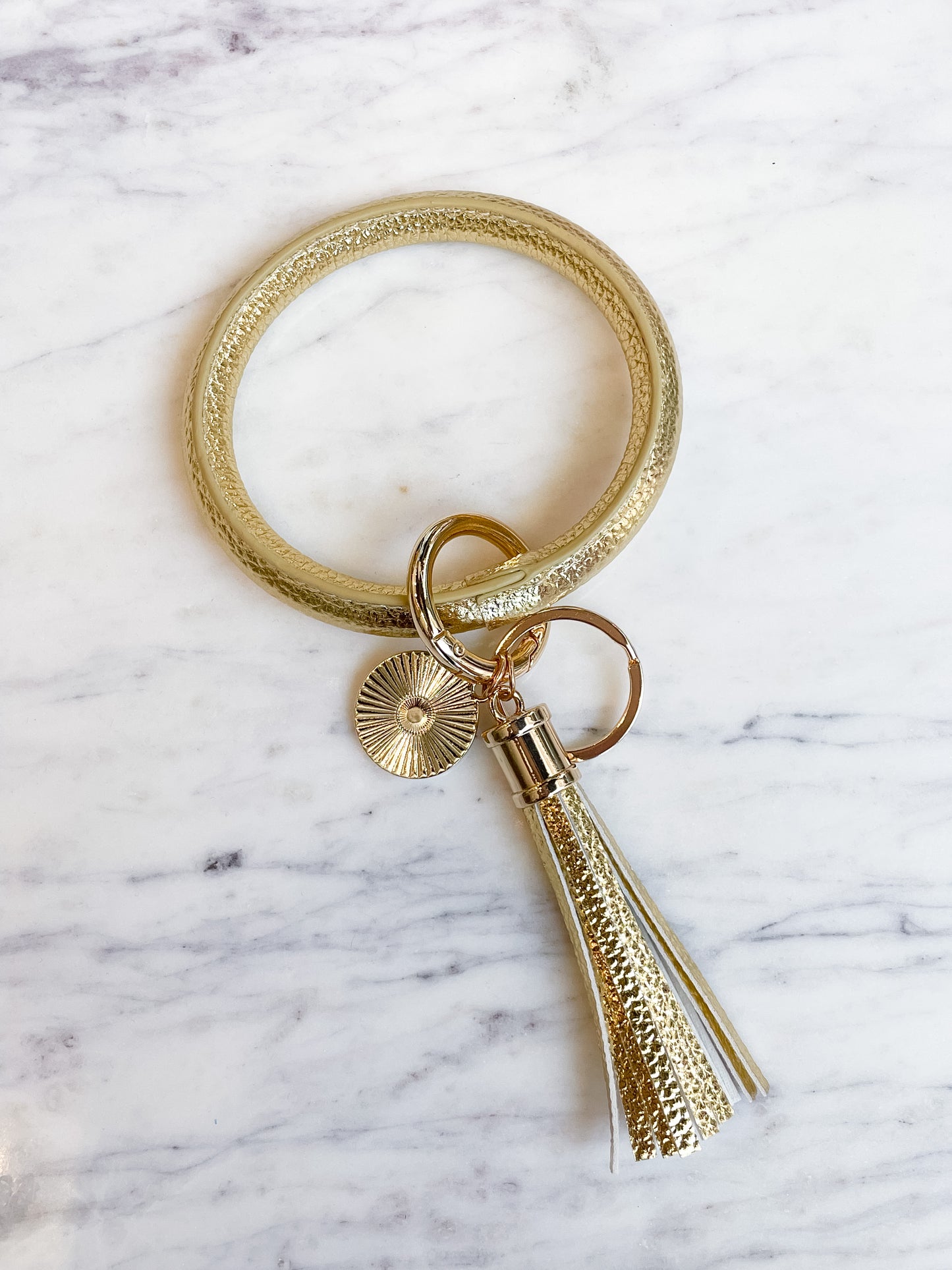 Benton Bracelet Keychain in Gold