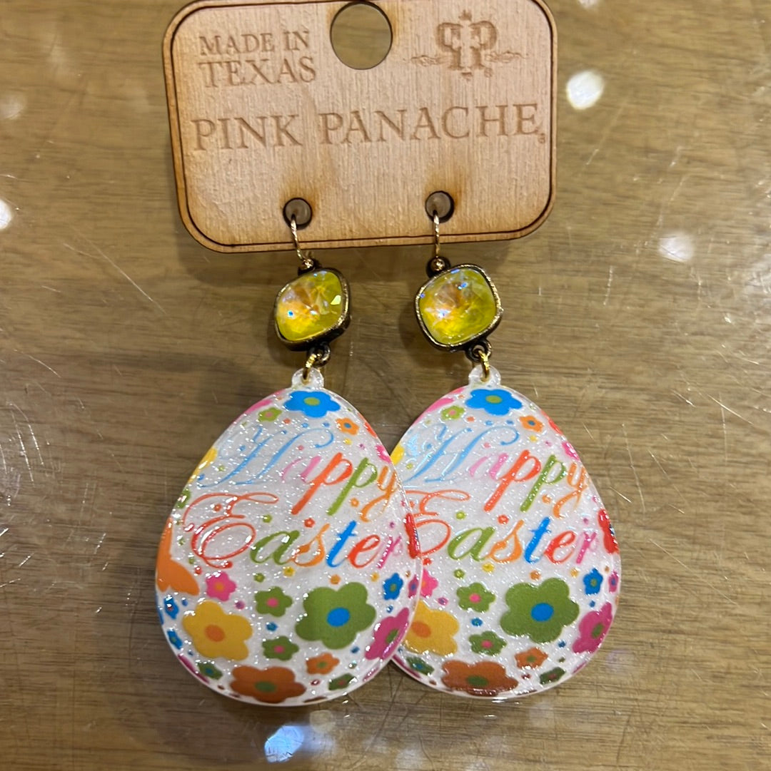 Happy Easter Dangles-Pink Panache