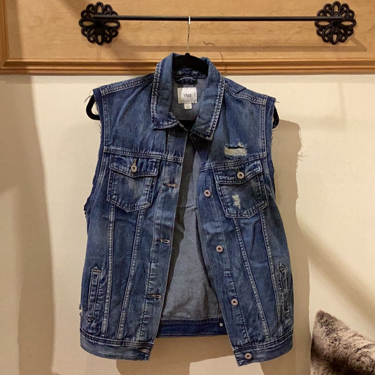 Distressed Boyfriend Vest