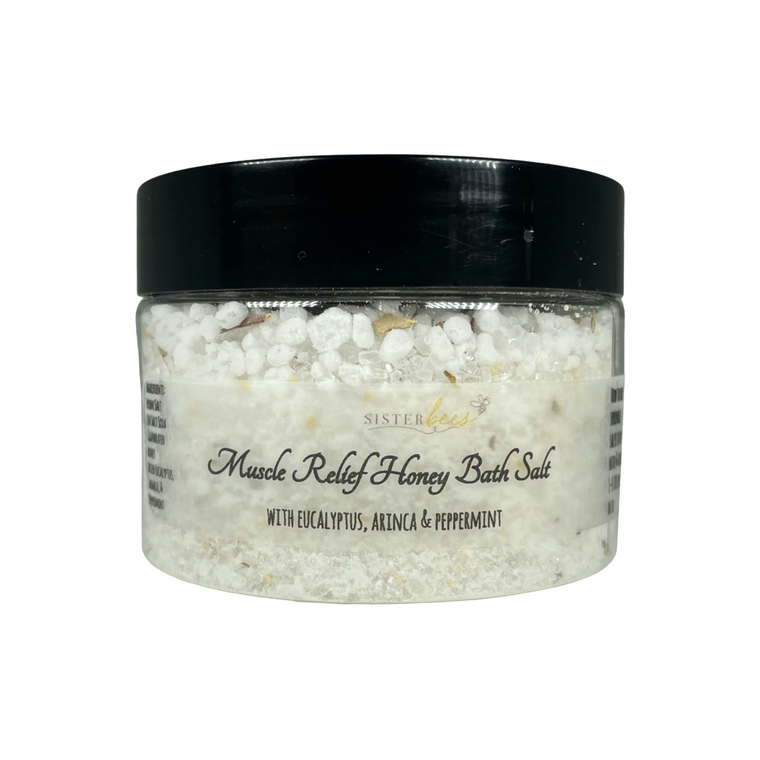 Muscle Relief Honey Bath Salts