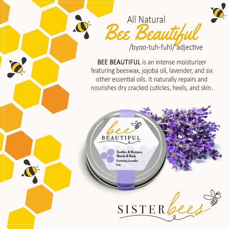 Bee Beautiful Moisturizing Balm Travel Size - Pack of 10